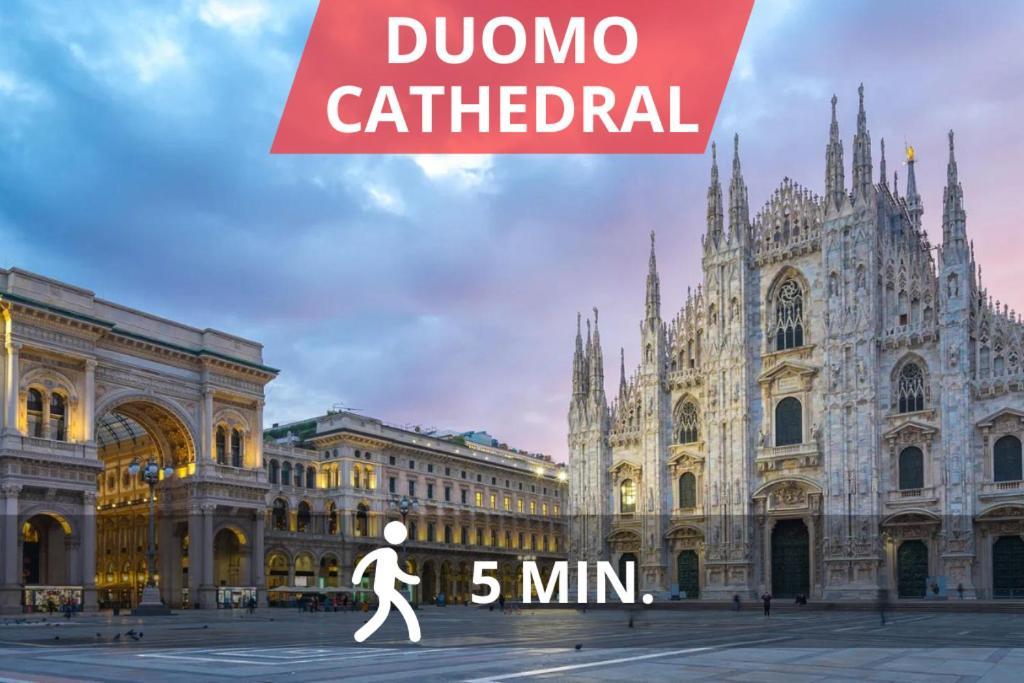 Duomo'S Nest - Central Mini-Apt Milano Eksteriør bilde